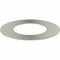 Bsc Preferred 18-8 Stainless Steel Round Shim 0.1mm Thick 8mm ID, 50PK 98089A212